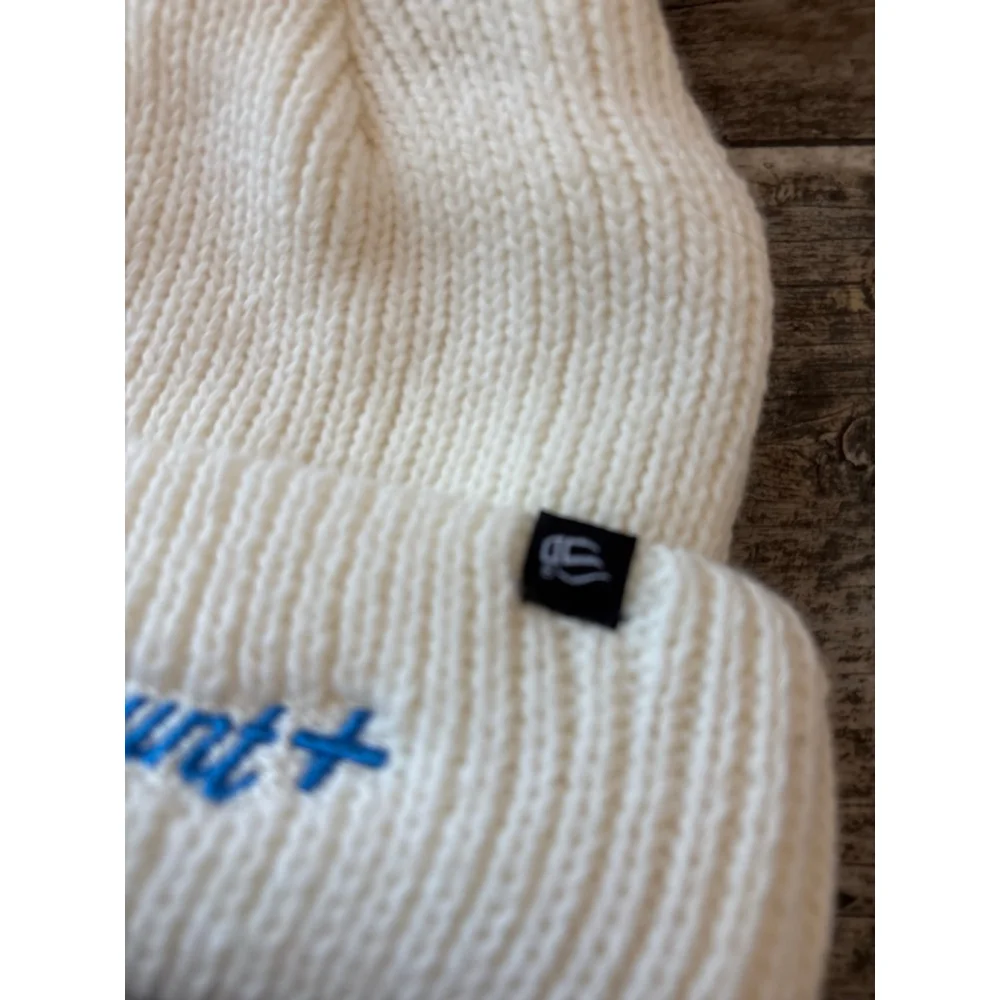 Outdoor Cap White Paramount+ Pom Beanie One Size